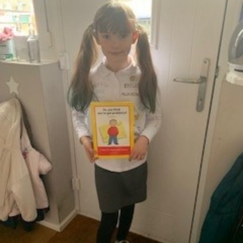 Lillian on World Book Day