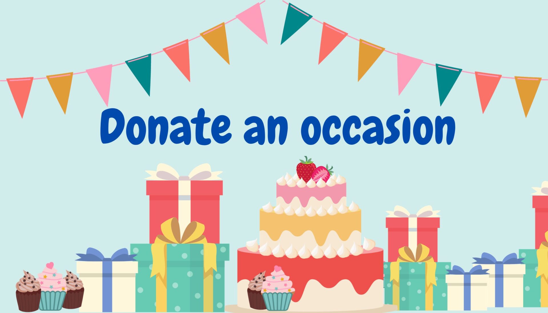 Image with caption - Donate an Occasion