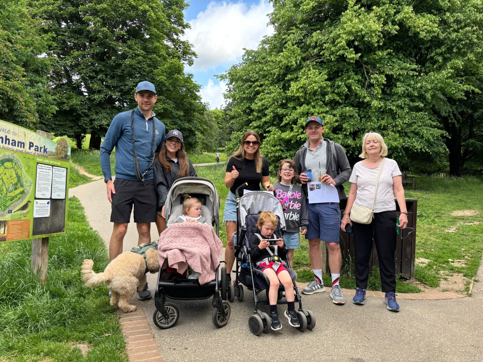 Big walk family