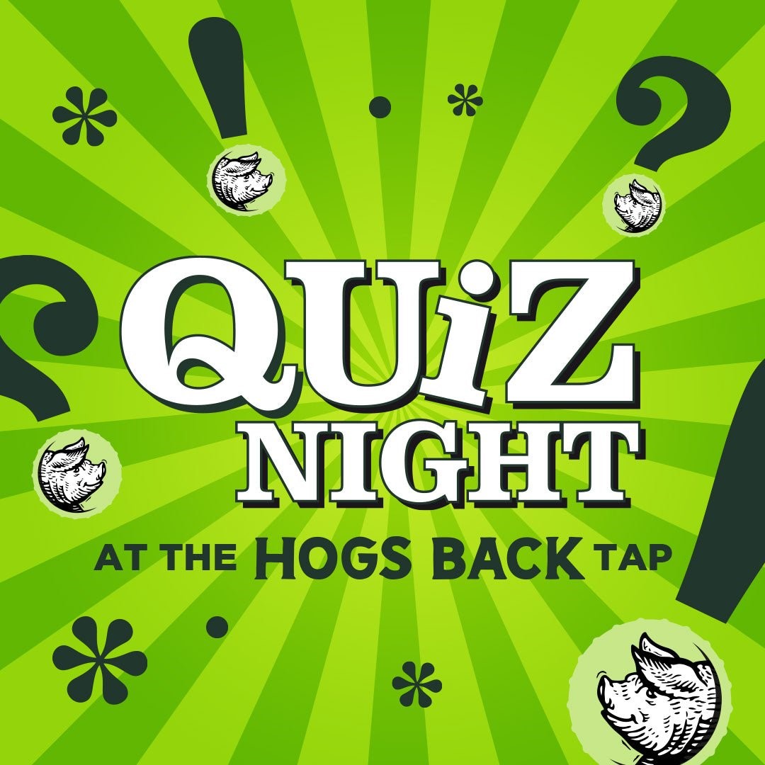 Hogs Back Brewery Quiz Night Logo